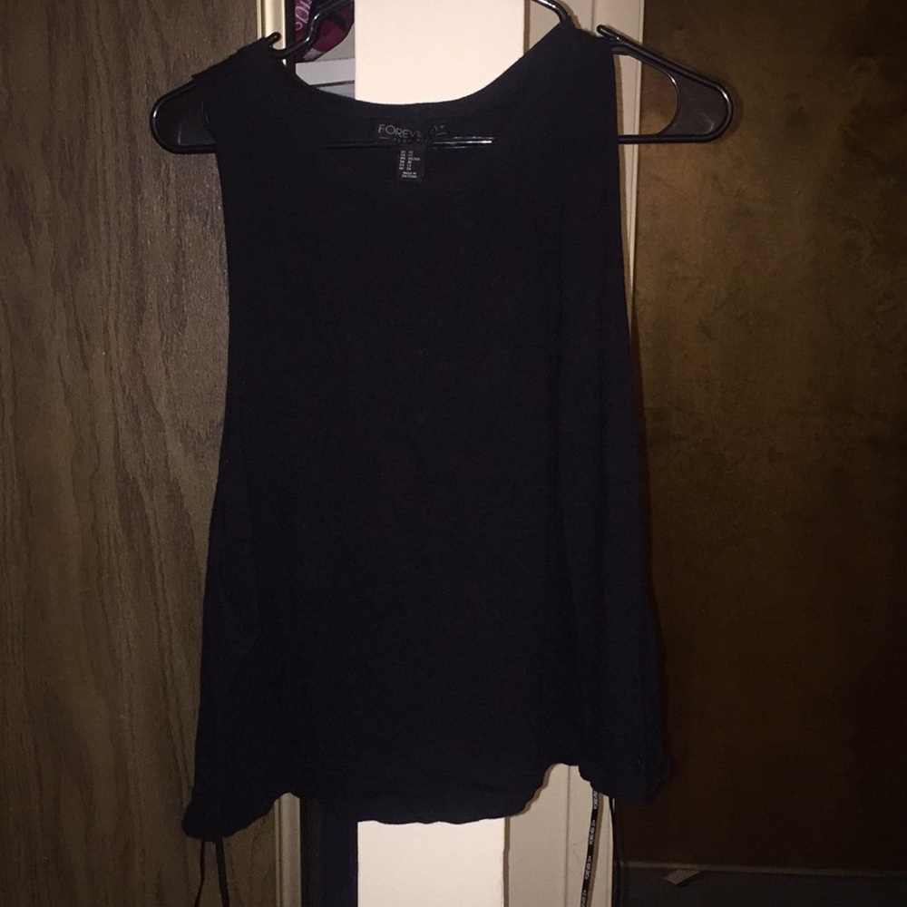Forever 21 Cut Out Muscle Tee